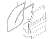Diagram for Mitsubishi Montero Door Seal - 5725A114