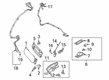 Diagram for Mitsubishi Fuel Door Hinge - 5945A042