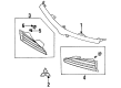Diagram for Mitsubishi Galant Emblem - MB814591