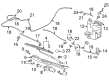 Diagram for Mitsubishi Windshield Wiper - MR275300