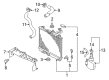 Diagram for Mitsubishi Radiator - MZ691052