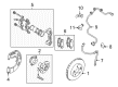 Diagram for Mitsubishi ABS Sensor - MR370932