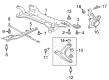 Diagram for Mitsubishi Control Arm Bushing - 54570W000P