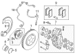 Diagram for Mitsubishi Brake Pads - 4605A717
