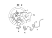 Diagram for Mitsubishi Steering Wheel - 4400A339XA