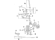 Diagram for Mitsubishi Sway Bar Bracket - MB109558