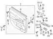 Diagram for Mitsubishi Interior Door Handle - 5716A478XA