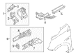 Diagram for Mitsubishi Front Cross-Member - 5220G490