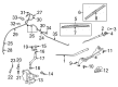 Diagram for Mitsubishi Windshield Wiper - 8250A180