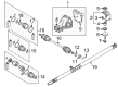 Diagram for Mitsubishi Differential - 3501A470