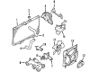 Diagram for Mitsubishi Engine Cooling Fan - MR312178