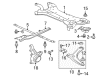 Diagram for Mitsubishi Lancer Control Arm - 4013A182