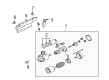 Diagram for Mitsubishi Galant Camber and Alignment Kit - MF140268