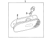Diagram for Mitsubishi Side Marker Light - MB882124