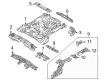 Diagram for Mitsubishi Rear Crossmember - 5253CT69