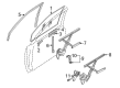 Diagram for Mitsubishi Window Regulator - MR144523