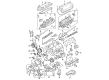 Diagram for Mitsubishi Camshaft - MD321178