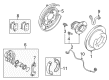 Diagram for Mitsubishi Brake Pads - 4605A265