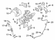Diagram for Mitsubishi Turbocharger - 1515A431