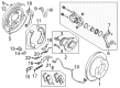 Diagram for Mitsubishi Brake Caliper - 4605A478