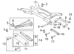 Diagram for Mitsubishi Lancer Control Arm - 4110A104