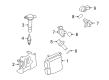 Diagram for Mitsubishi Engine Control Module - 1860A928