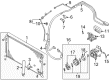 Diagram for Mitsubishi Lancer A/C Condenser - MZ690934