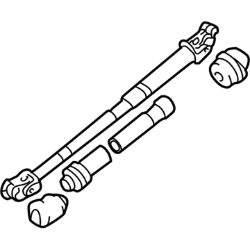 Mitsubishi Steering Shaft - 4401A075