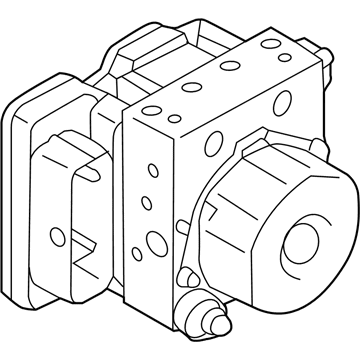Mitsubishi Mirage ABS Control Module - 4670B118