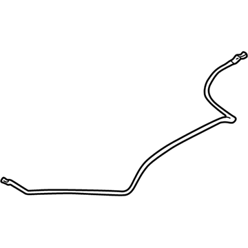 Mitsubishi Galant Hood Release Cable - MR287721