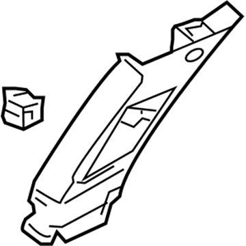 Mitsubishi Pillar Panels - 7211A179YA