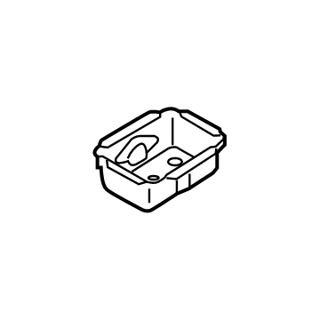 Mitsubishi 5253BM64 Battery Box, Driver Side