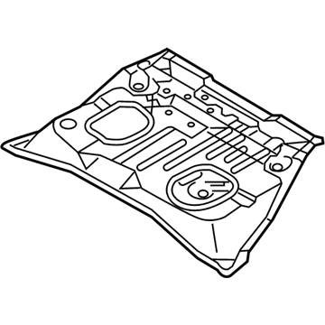 Mitsubishi Floor Pan - 5251F096