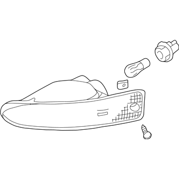 Mitsubishi Turn Signal Lights - MR496326