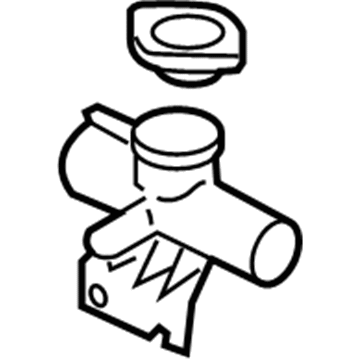 Mitsubishi Coolant Reservoir Cap - 1350A043