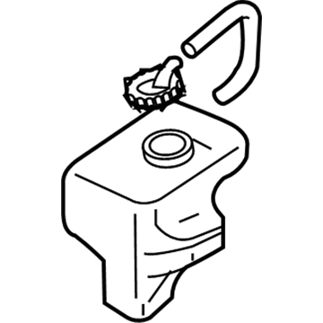 Mitsubishi Coolant Reservoir - 1375A304