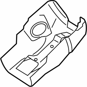 Mitsubishi Steering Column Cover - 8065A080XA