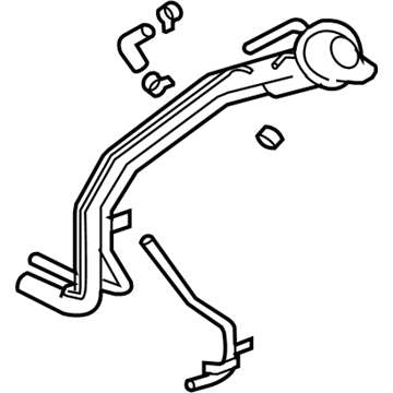 Mitsubishi Fuel Filler Neck - 1710A597