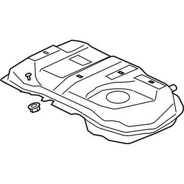 Mitsubishi Fuel Tank - 1700B165