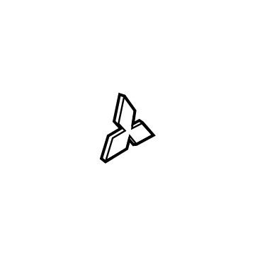Mitsubishi Outlander Emblem - 7415A735