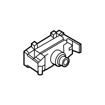 Mitsubishi 90900W090P Camera, Rear