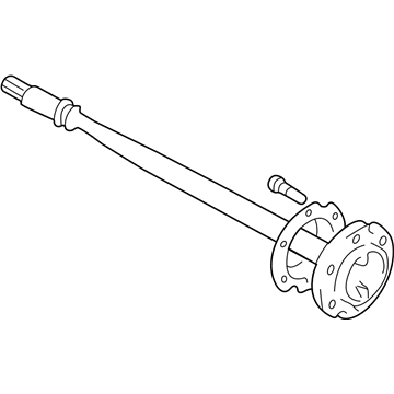 Mitsubishi Axle Shaft - MR196250