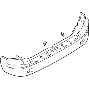 Mitsubishi Montero Sport Bumper - MR439739