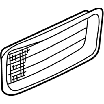 Mitsubishi Bumper Reflector - MR439715
