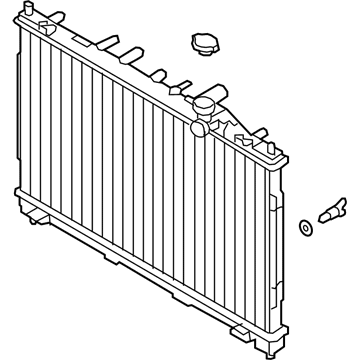 Mitsubishi Radiator - MZ691051