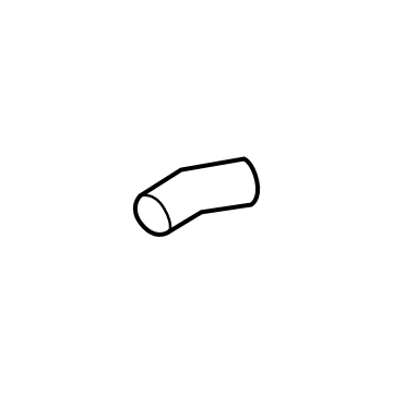 Mitsubishi Eclipse Cross Coolant Reservoir Hose - 1370B496