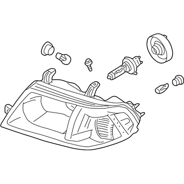 Mitsubishi Montero Daytime Running Lights - MN117969
