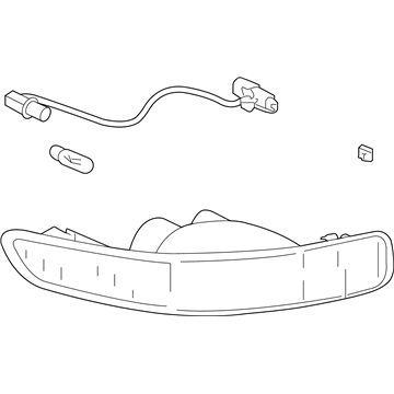 Mitsubishi Turn Signal Lights - 8352A006