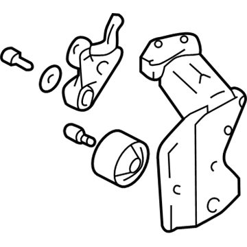 Mitsubishi 1091A133 Front Mount Bracket