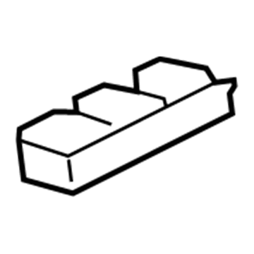 Mitsubishi Power Window Switch - MR587942